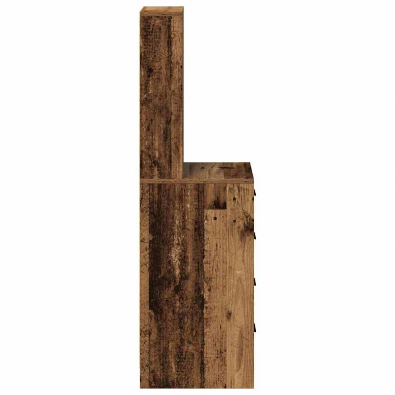 Highboard Stare drewno 40 x 41 x 135 cm Materiał drewnopochodny