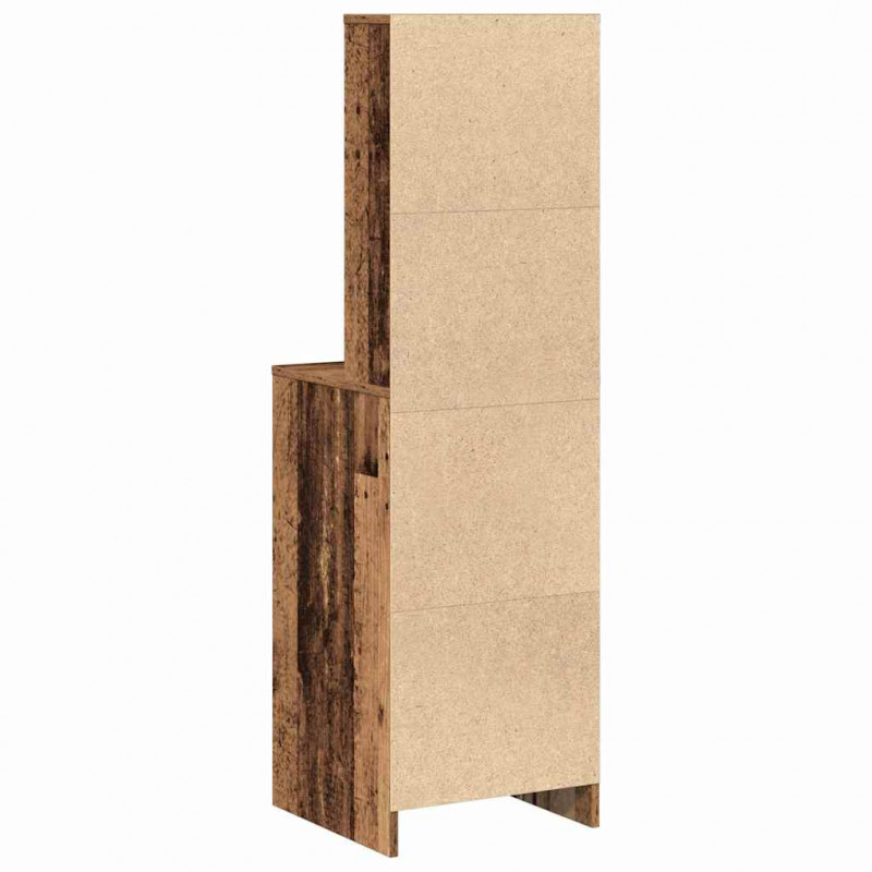 Highboard Stare drewno 40 x 41 x 135 cm Materiał drewnopochodny