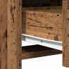Highboard Stare drewno 40 x 41 x 135 cm Materiał drewnopochodny