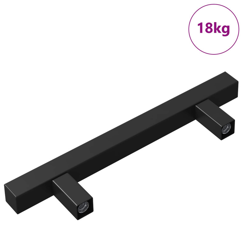 Uchwyt do szafki 420 pcs Czarny 150 x 12,3 x 35,2 mm