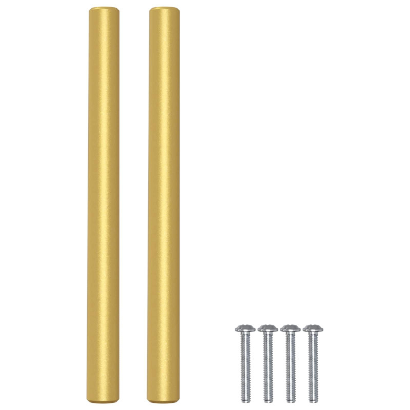 Uchwyt do szafki 2 pcs złoty 150 mm Stal nierdzewna