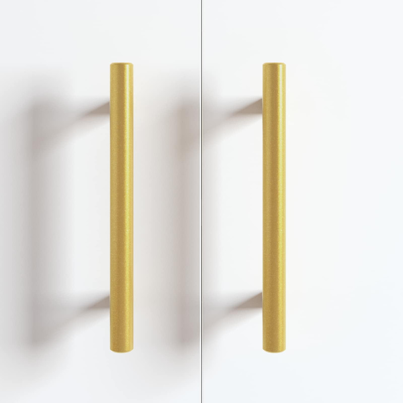 Uchwyt do szafki 2 pcs złoty 150 mm Stal nierdzewna