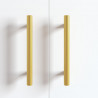 Uchwyt do szafki 2 pcs złoty 150 mm Stal nierdzewna