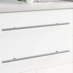 Uchwyt 2 pcs Srebrny 500 mm Stal