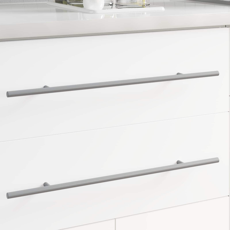 Uchwyt 2 pcs Srebrny 500 mm Stal