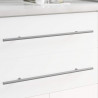Uchwyt 2 pcs Srebrny 500 mm Stal
