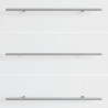 Uchwyt 2 pcs Srebrny 500 mm Stal