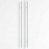 Uchwyt do szafki 2 pcs Srebrny 900 mm Stal nierdzewna
