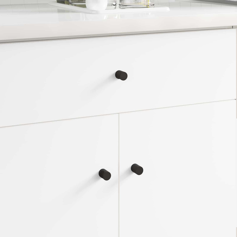 Klucze do szafek 12 pcs Czarny M4 x 12 mm Żelazo