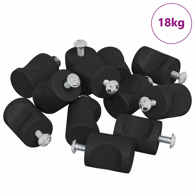 Klucze do szafek 968 pcs Czarny Żelazo