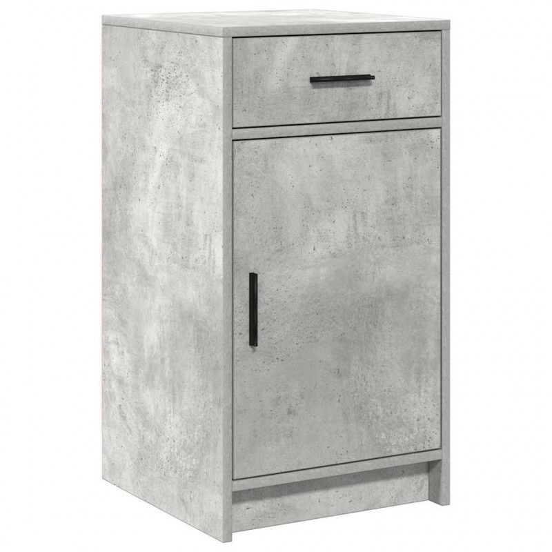Bufet Betonowy szary 40 x 40.5 x 75 cm Materiał drewnopochodny