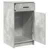 Bufet Betonowy szary 40 x 40.5 x 75 cm Materiał drewnopochodny