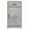 Bufet Betonowy szary 40 x 40.5 x 75 cm Materiał drewnopochodny