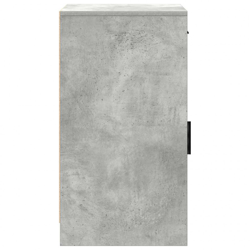 Bufet Betonowy szary 40 x 40.5 x 75 cm Materiał drewnopochodny