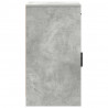 Bufet Betonowy szary 40 x 40.5 x 75 cm Materiał drewnopochodny
