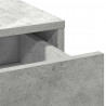 Bufet Betonowy szary 40 x 40.5 x 75 cm Materiał drewnopochodny