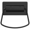 Uchwyty do szafek 12 pcs Czarny 85 x 45 mm Metal