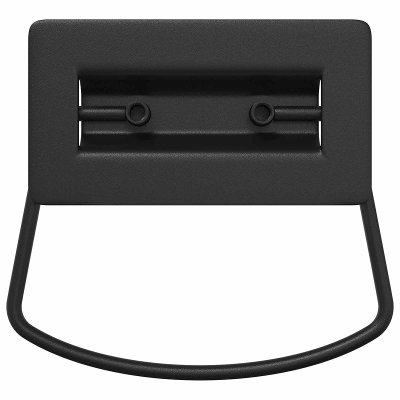 Uchwyty do szafek 12 pcs Czarny 85 x 45 mm Metal