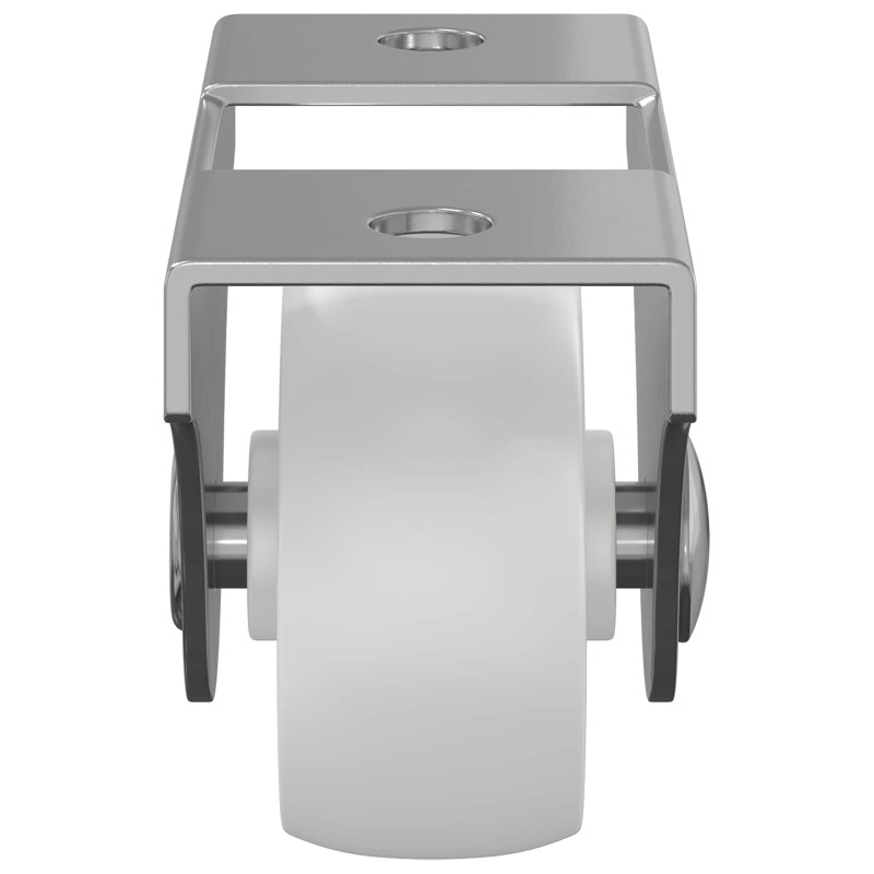 Wózek 2 pcs Biały 42 x 11,5 x 29 mm Żelazo