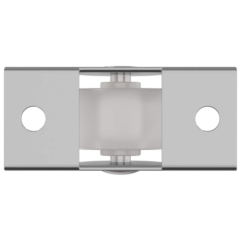 Wózek 2 pcs Biały 42 x 11,5 x 29 mm Żelazo