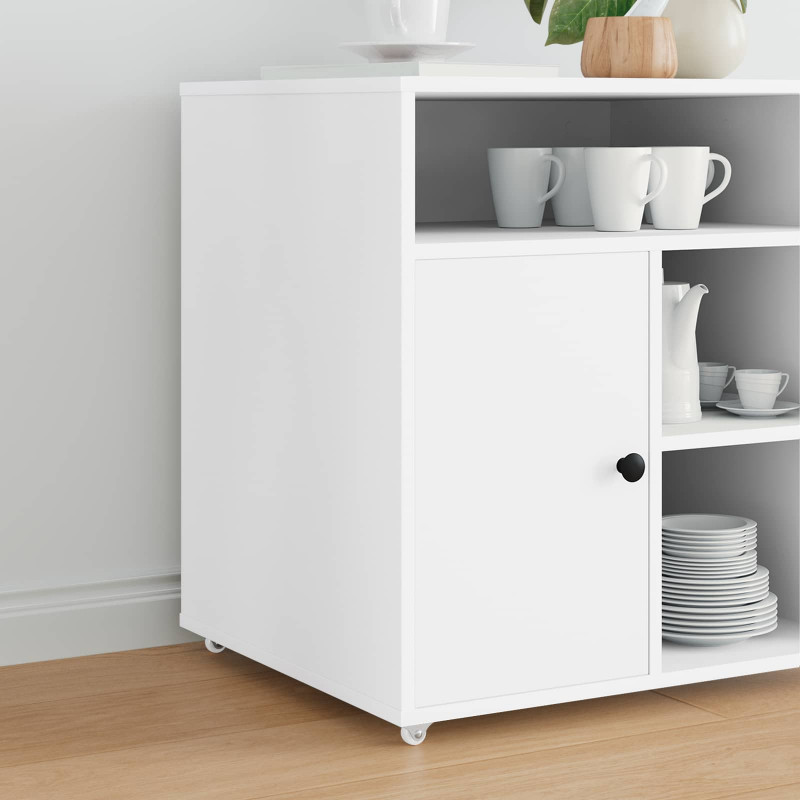 Wózek 12 pcs Biały 42 x 11,5 x 29 mm Żelazo