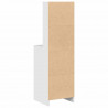 Highboard Biały 40 x 40,5 x 135 cm Materiał drewnopochodny