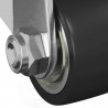 Wózek 2 pcs Srebrny 44,1 x 44,1 x 1,95 mm nylon