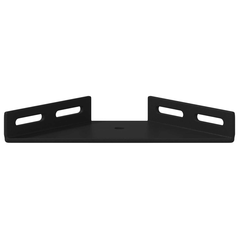 Uchwyt narożny 2 pcs Czarny 138,5 x 50,5 x 16 mm Żelazo