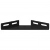 Uchwyt narożny 12 pcs Czarny 138,5 x 50,5 x 16 mm Żelazo