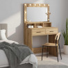 Toaletka z szufladą z półką Dąb rzemieślniczy 79 x 41 x 135 cm