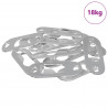 Wieszak na otwór 3673 pcs Srebrny 45 x 16 x 3.5 mm Żelazo