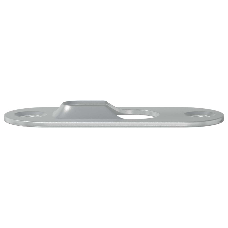 Wieszak na otwór 3673 pcs Srebrny 45 x 16 x 3.5 mm Żelazo