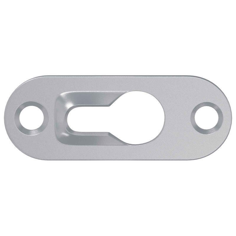 Wieszak na otwór 3673 pcs Srebrny 45 x 16 x 3.5 mm Żelazo
