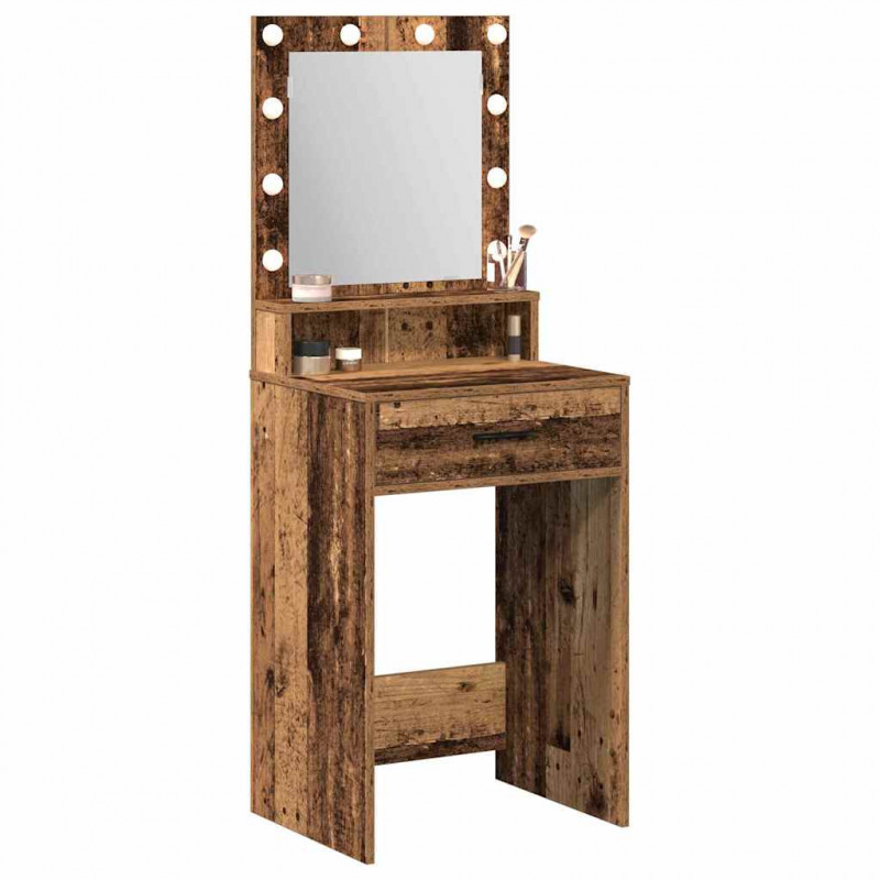 Toaletka Stare drewno 50 x 41 x 135 cm Materiał drewnopochodny