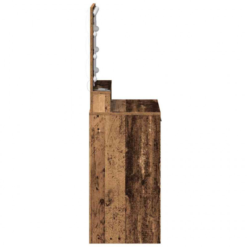Toaletka Stare drewno 50 x 41 x 135 cm Materiał drewnopochodny