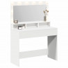 Toaletka Biały 100 x 41 x 135 cm Materiał drewnopochodny