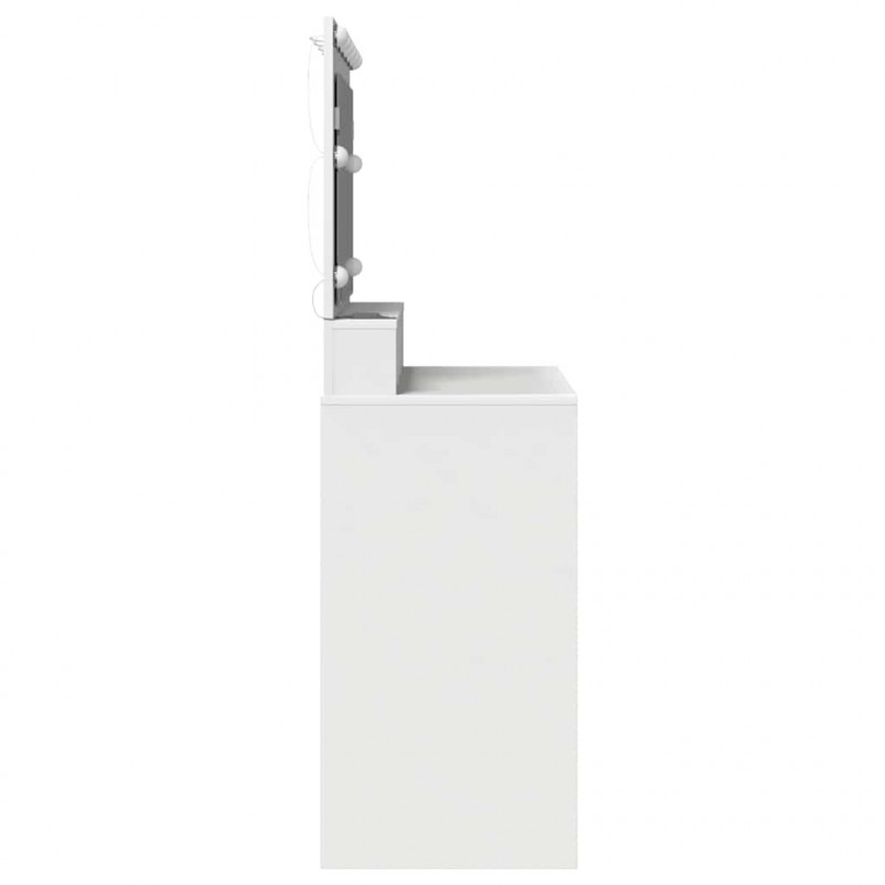 Toaletka Biały 100 x 41 x 135 cm Materiał drewnopochodny