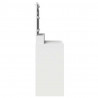 Toaletka Biały 100 x 41 x 135 cm Materiał drewnopochodny