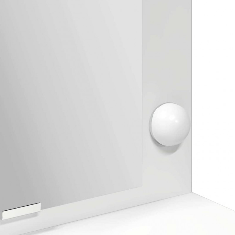 Toaletka Biały 100 x 41 x 135 cm Materiał drewnopochodny