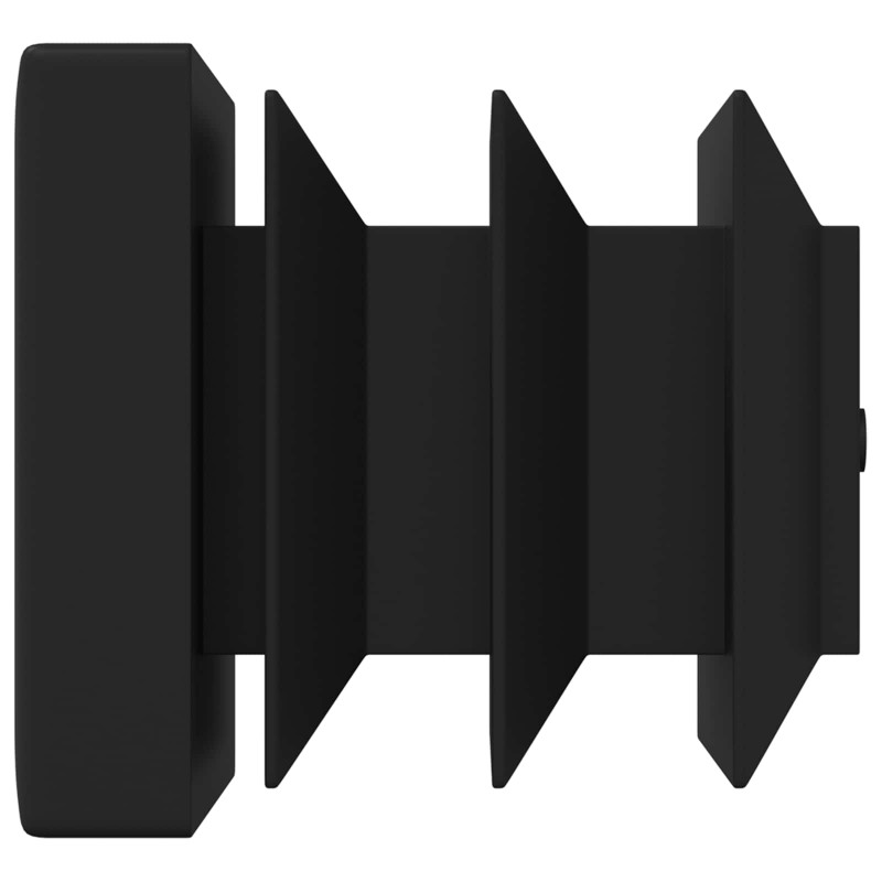 Zaślepki Końcowe 2 pcs Czarny 15 x 15 x 15 mm PP