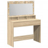 Toaletka Dąb Sonoma 100 x 41 x 135 cm Materiał drewnopochodny