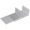 Klucz Szesnastokątny 12 pcs Srebrny 32 x 86 mm Stal