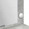 Toaletka z półką Z lustrem Betonowy szary 100 x 41 x 135 cm