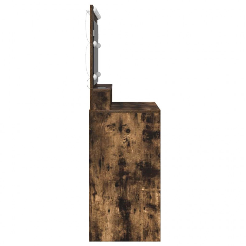 Toaletka Dąb wędzony 100 x 41 x 135 cm Materiał drewnopochodny