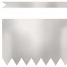 Krawężnik do trawnika 20 pcs Srebrny 100 x 0.05 x 20 cm