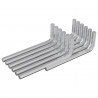 Klucz Szesnastokątny 12 pcs Srebrny 32 x 86 mm Stal