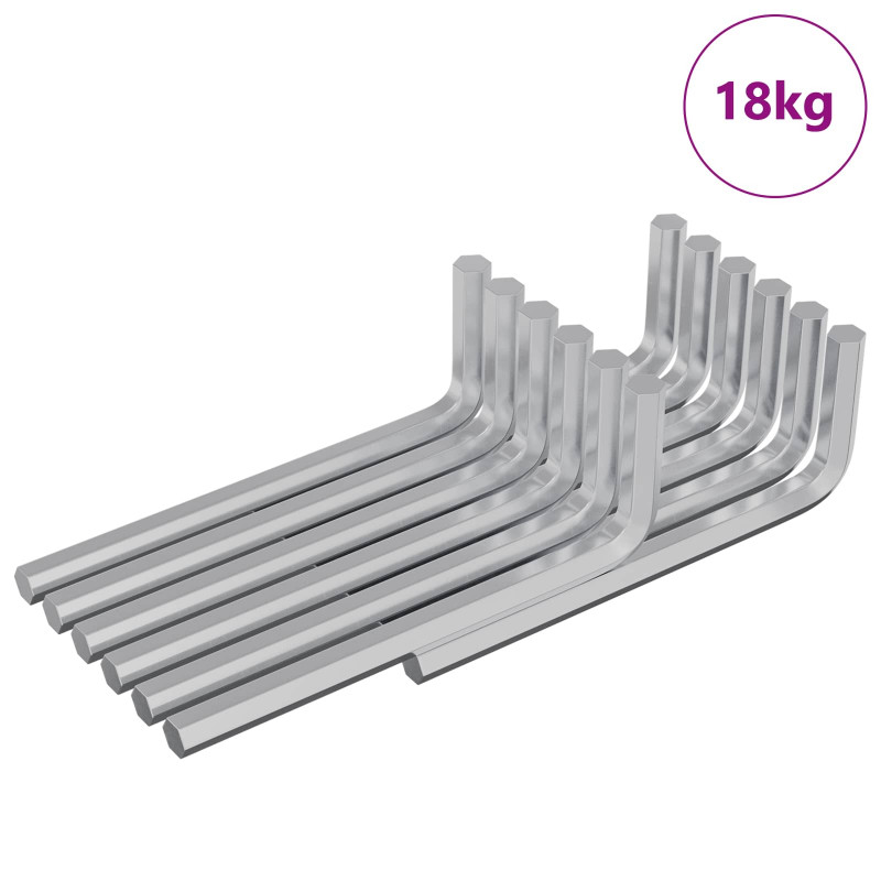 Klucz Szesnastokątny 1800 pcs Srebrny 32 x 86 mm Stal