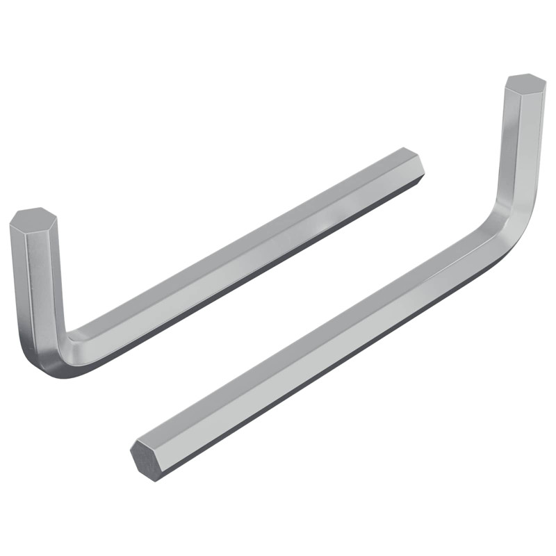 Klucz Szesnastokątny 2 pcs Srebrny 32 x 86 mm Stal