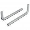 Klucz Szesnastokątny 2 pcs Srebrny 32 x 86 mm Stal