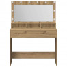 Toaletka z półką Z lustrem Dąb rzemieślniczy 100 x 41 x 135 cm